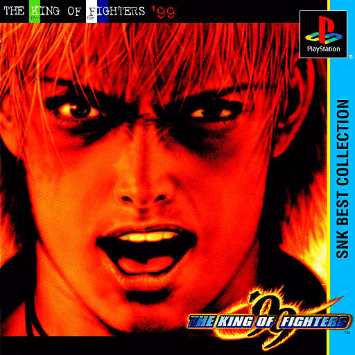 The King of Fighters '99 box art for Playstation